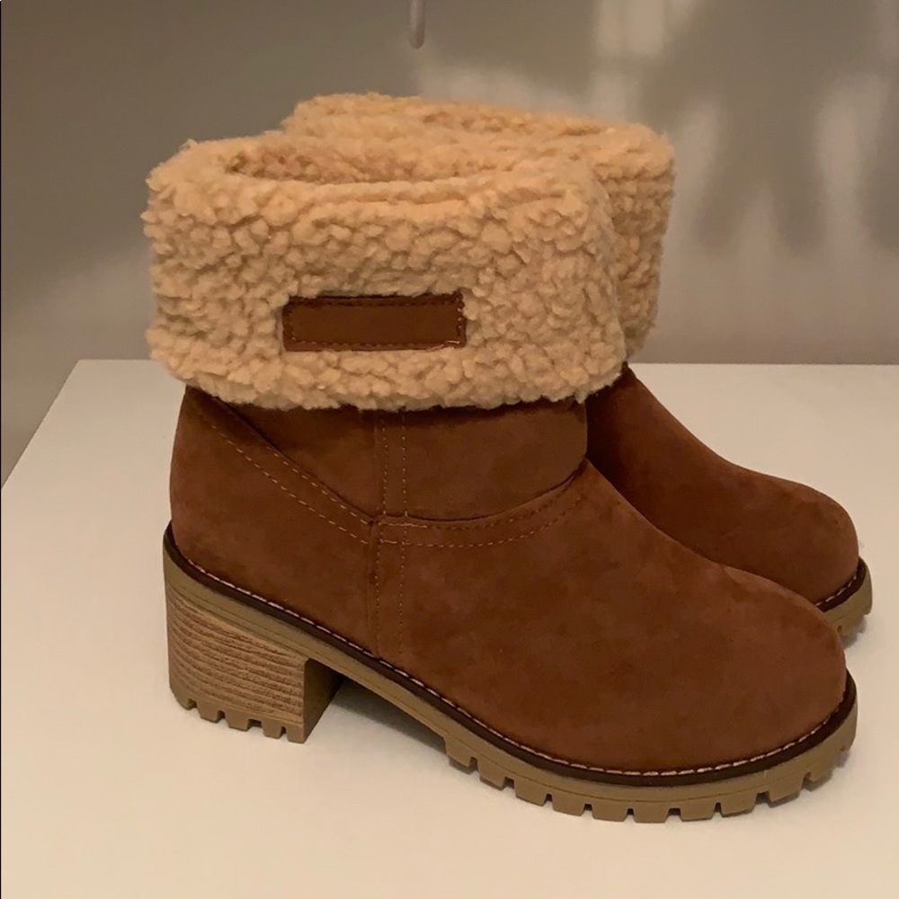 Warm Brown Booties